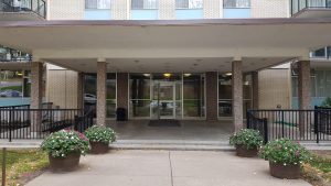 Rowand House entrance